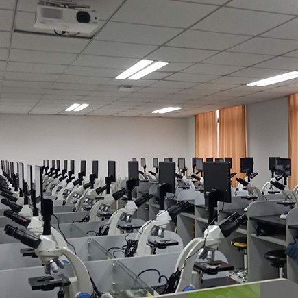 南京金陵科技学院显微镜平板电脑互动教室